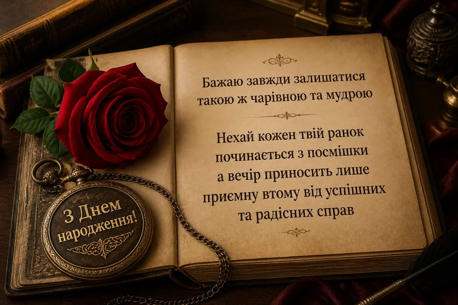 привітання з днем народження дорослій жінці