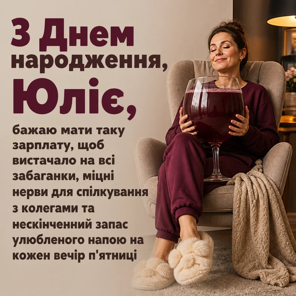 картинки з днем народження, юлія