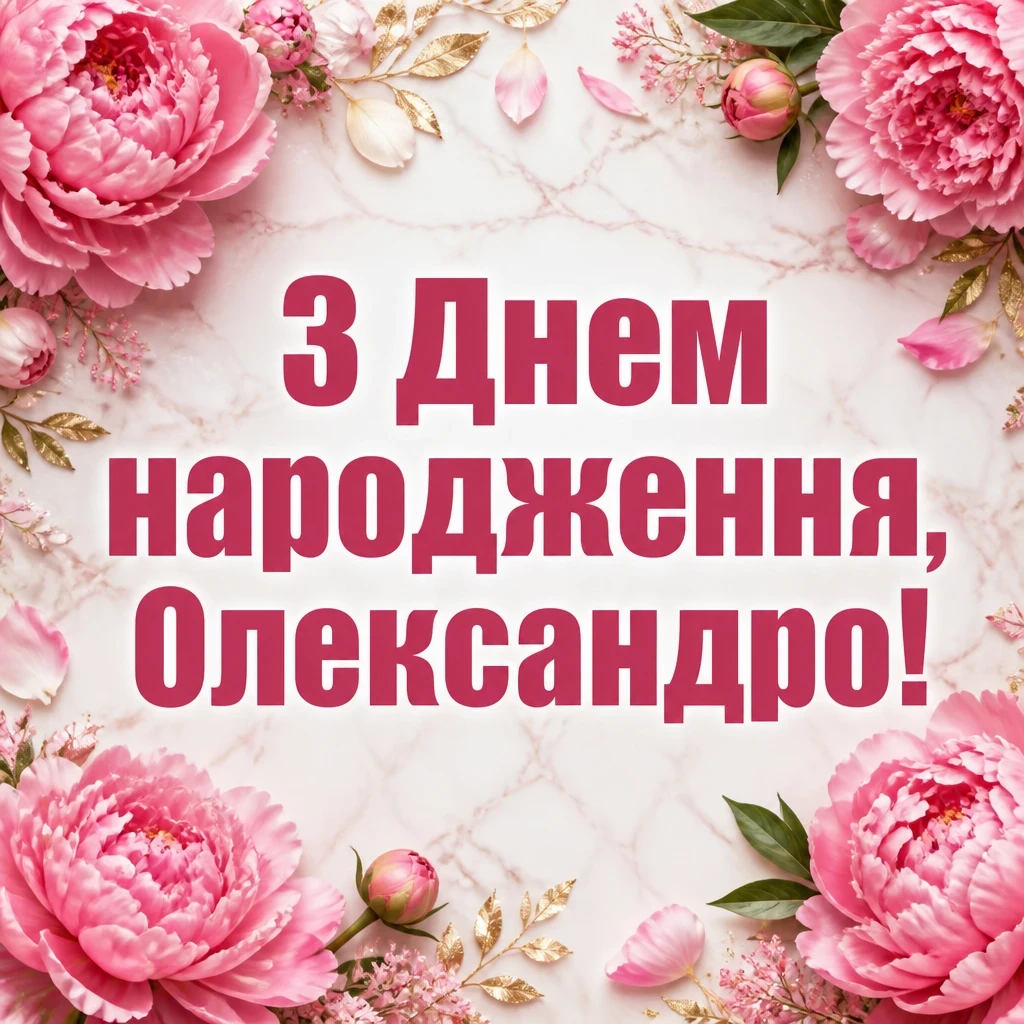 картинки з днем народження, олександра