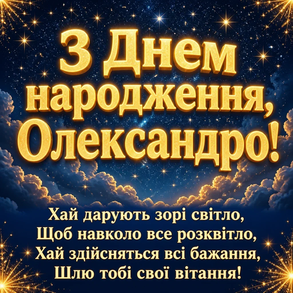 картинки з днем народження, олександра
