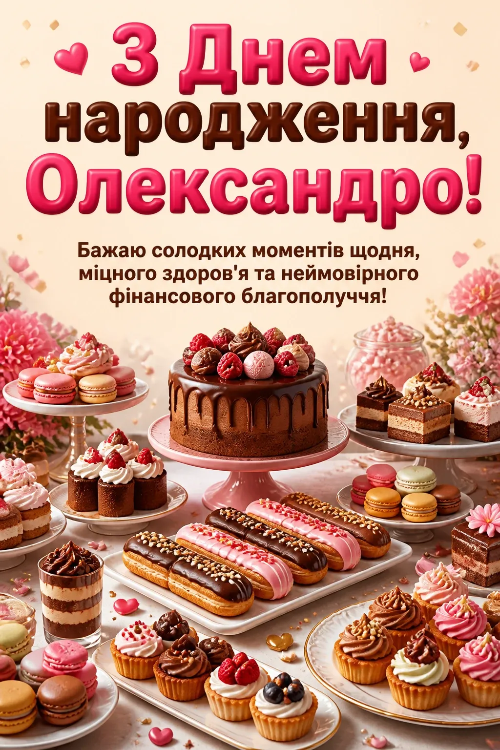картинки з днем народження, олександра