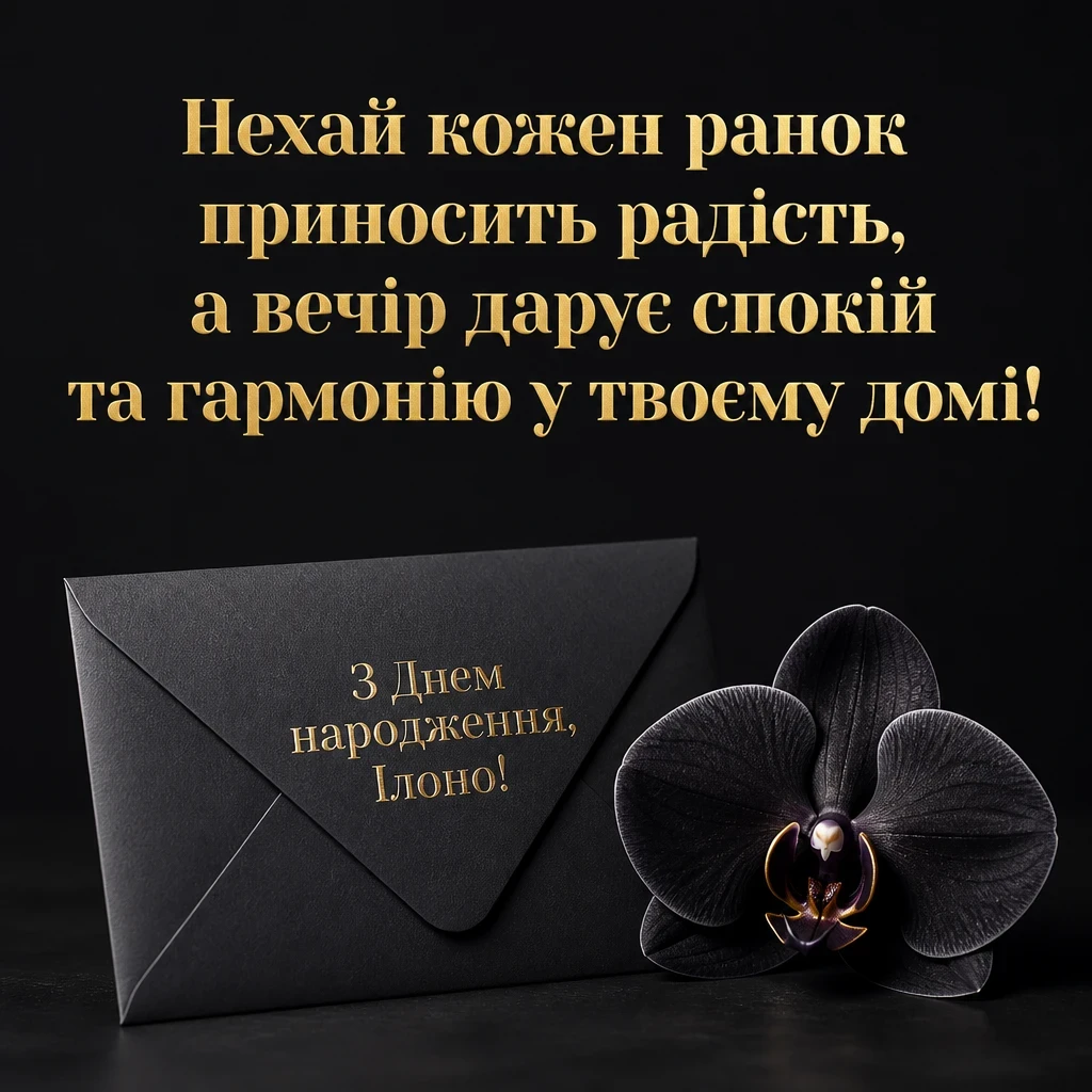 ілона з днем народження