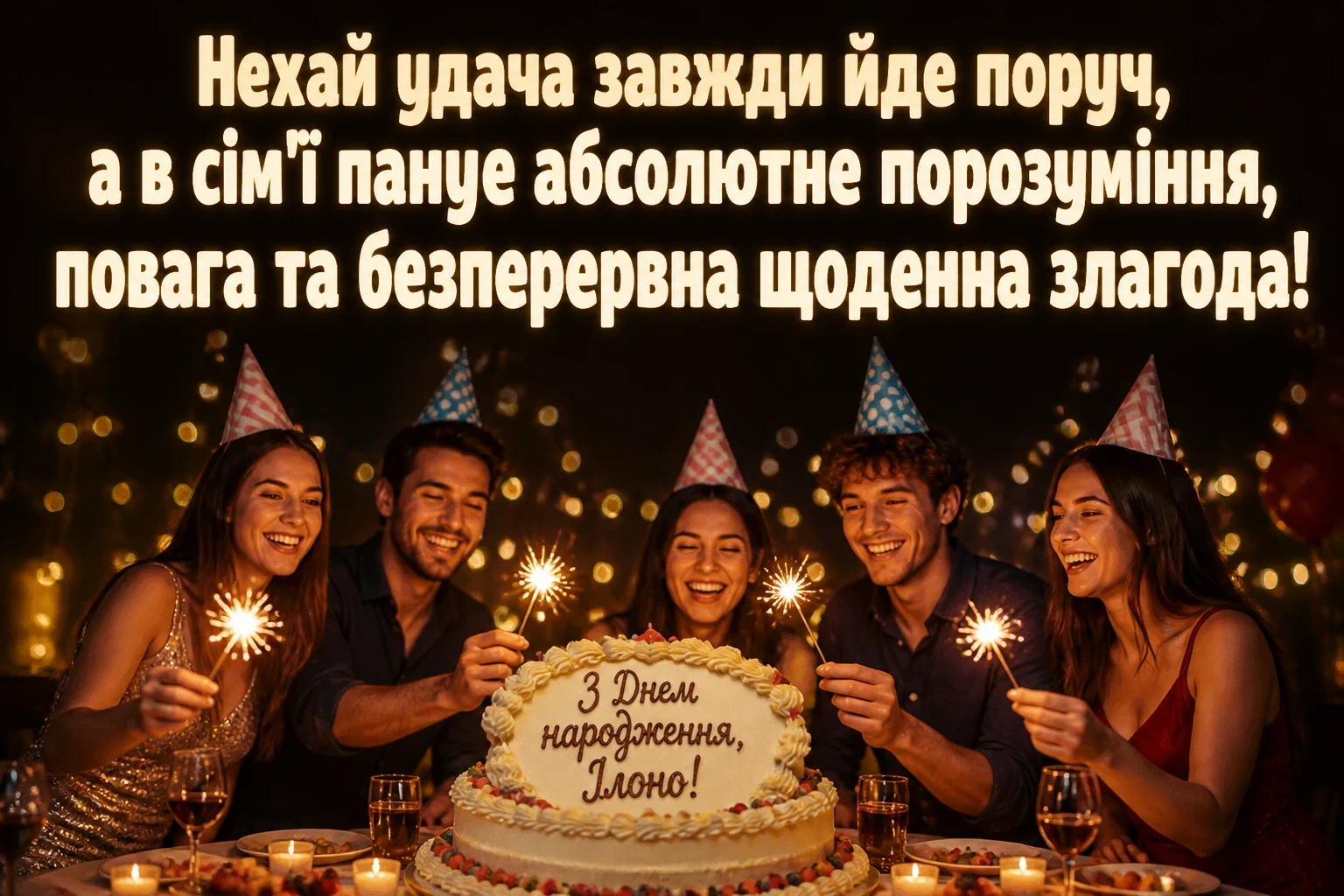 ілона з днем народження