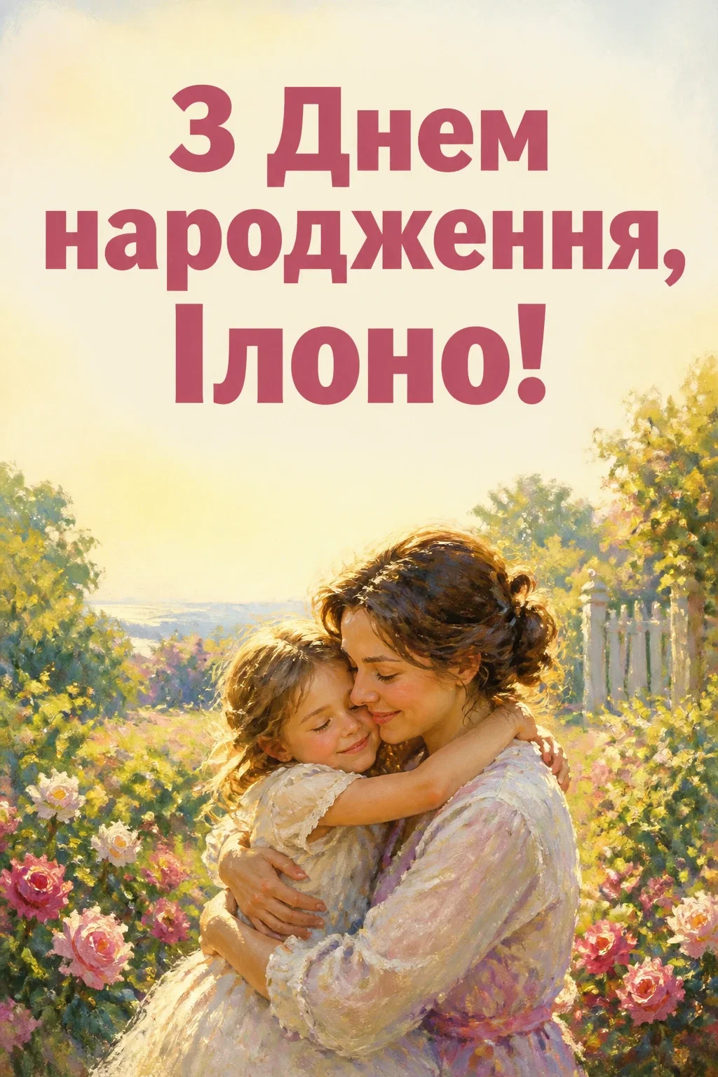 ілона з днем народження