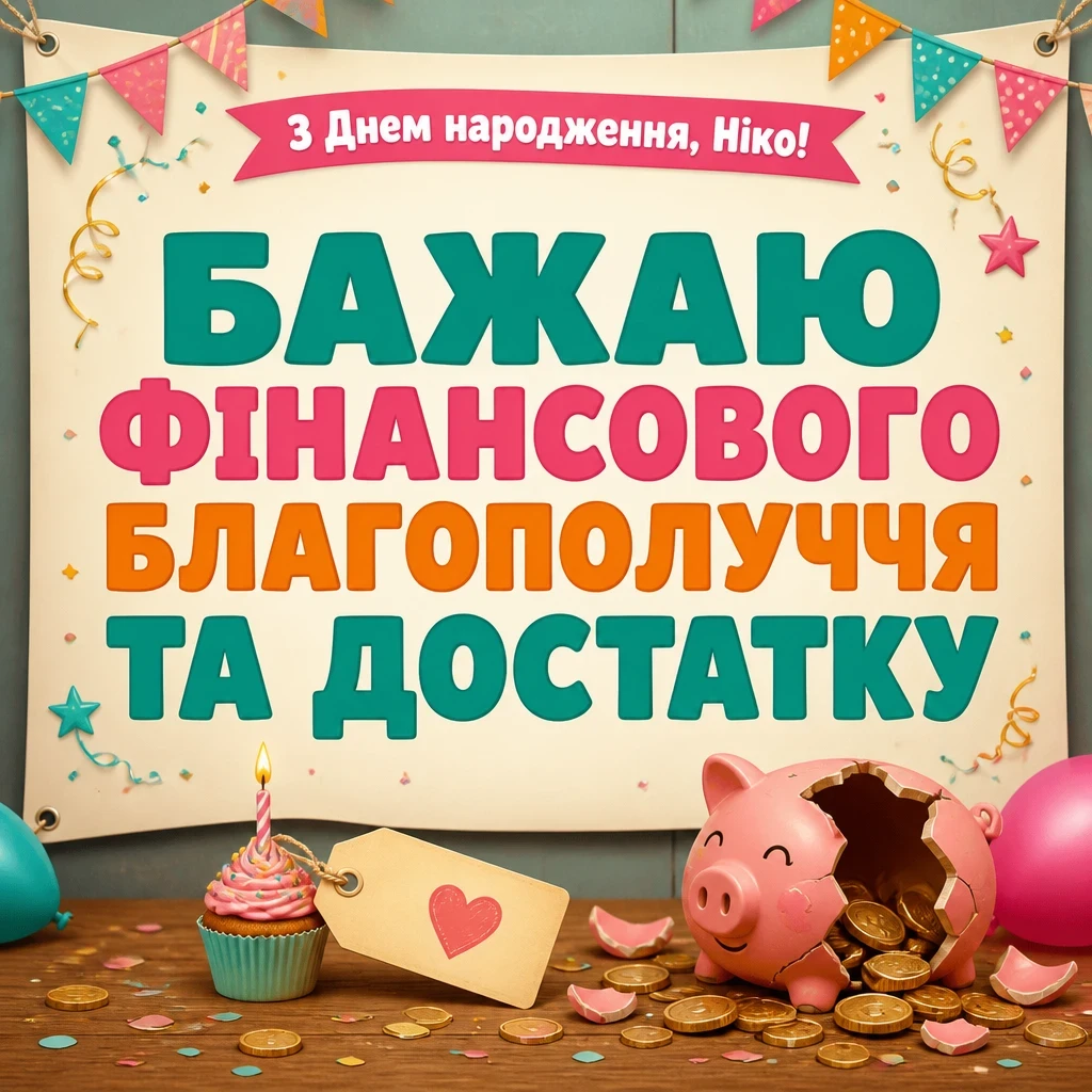 ніка з днем народження