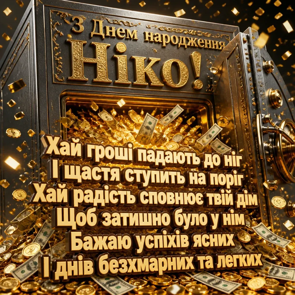 ніка з днем народження