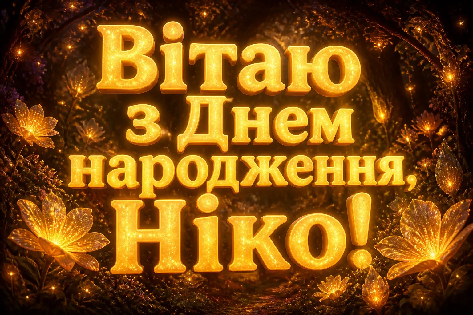 ніка з днем народження