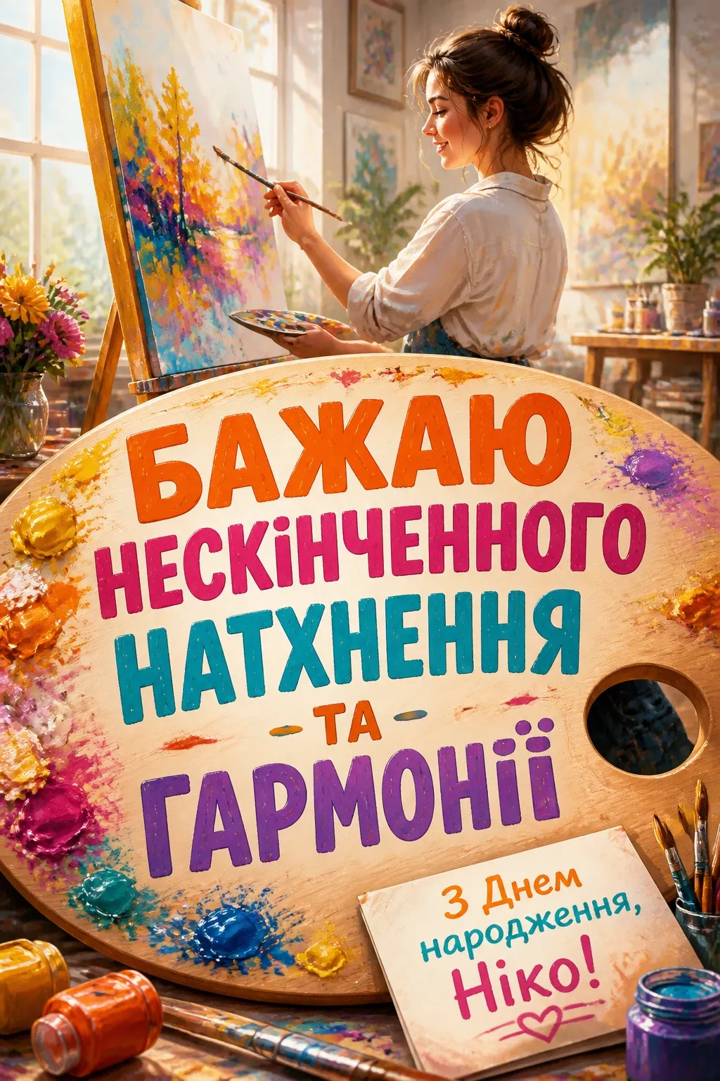 ніка з днем народження