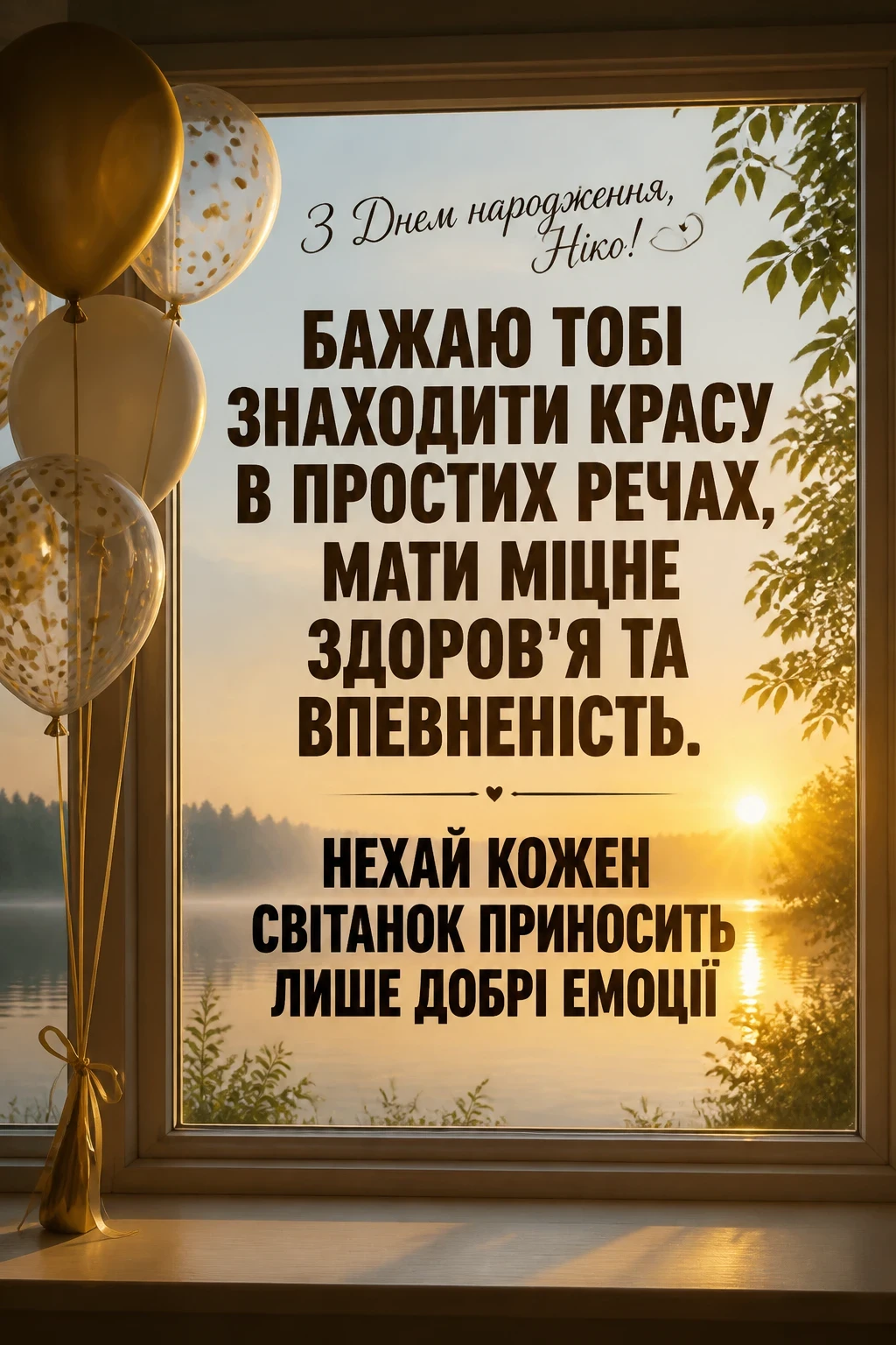 ніка з днем народження