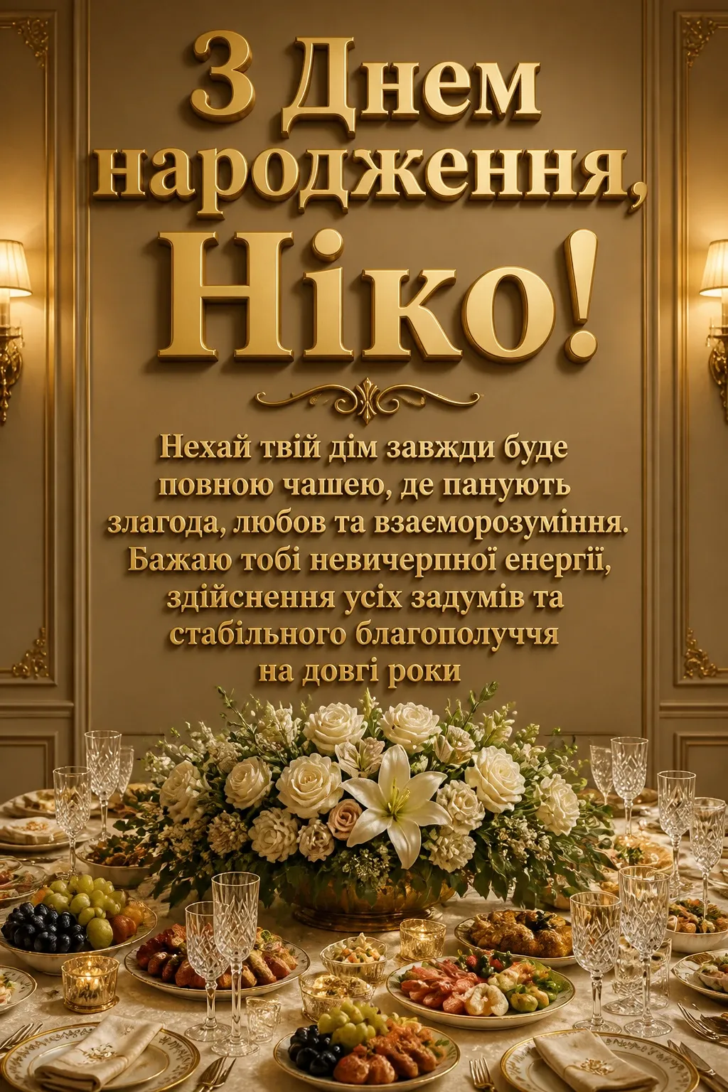 ніка з днем народження