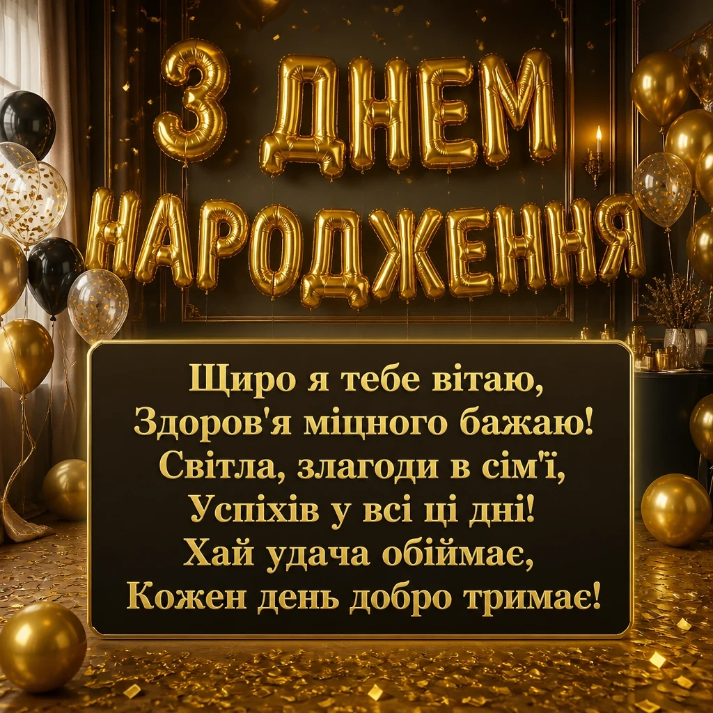 привітання з днем народження си