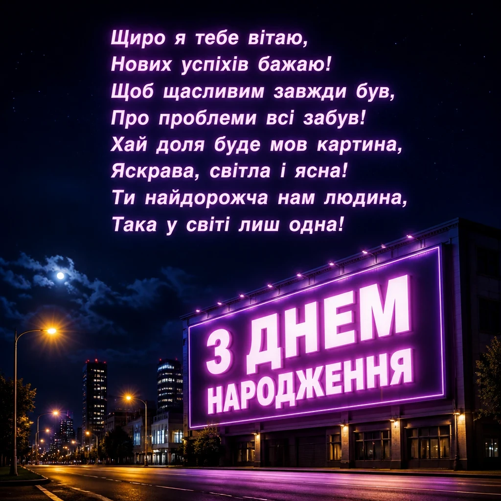 привітання з днем народження си