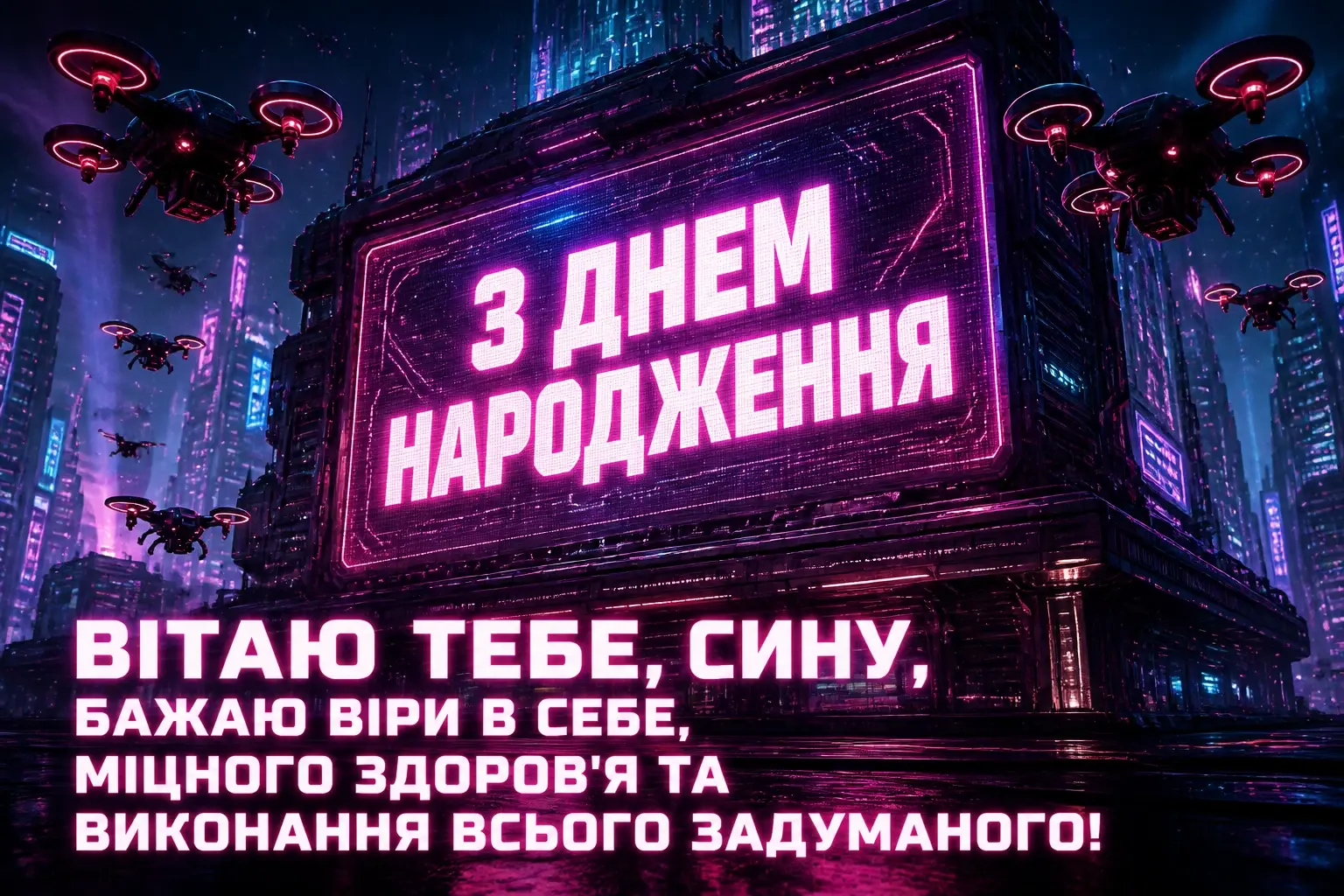привітання з днем народження си