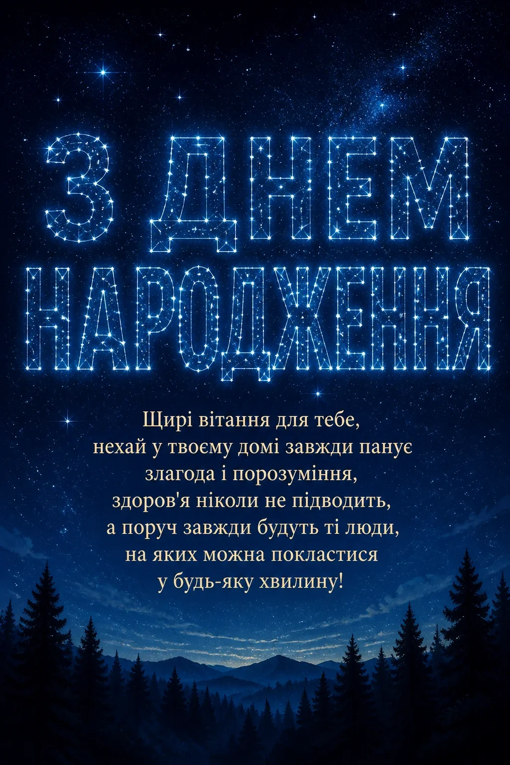 привітання з днем народження си