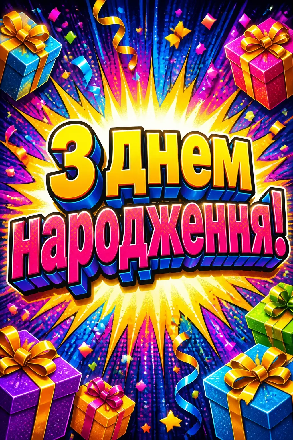 привітання з днем народження си