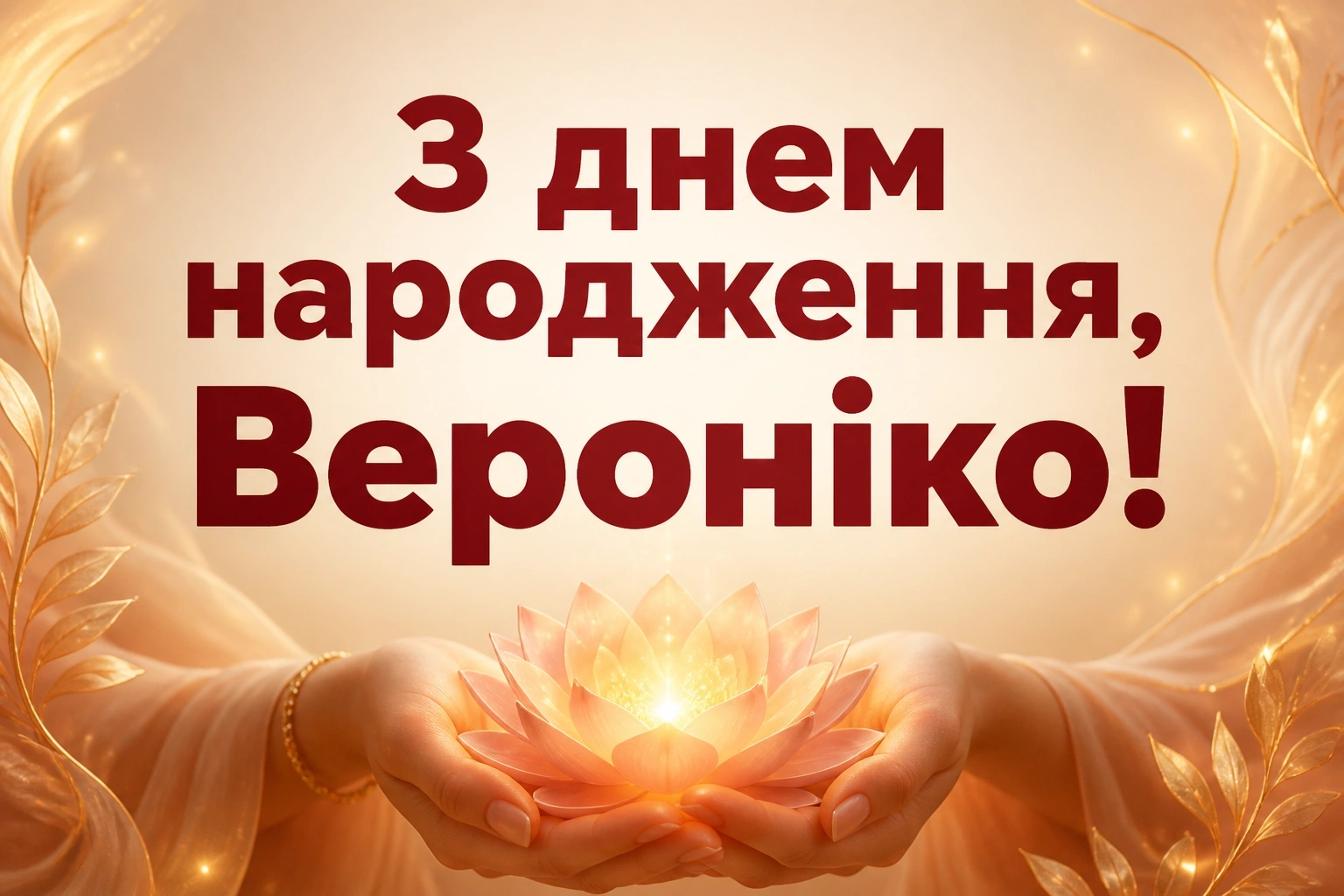 з днем народження вероніка картинки