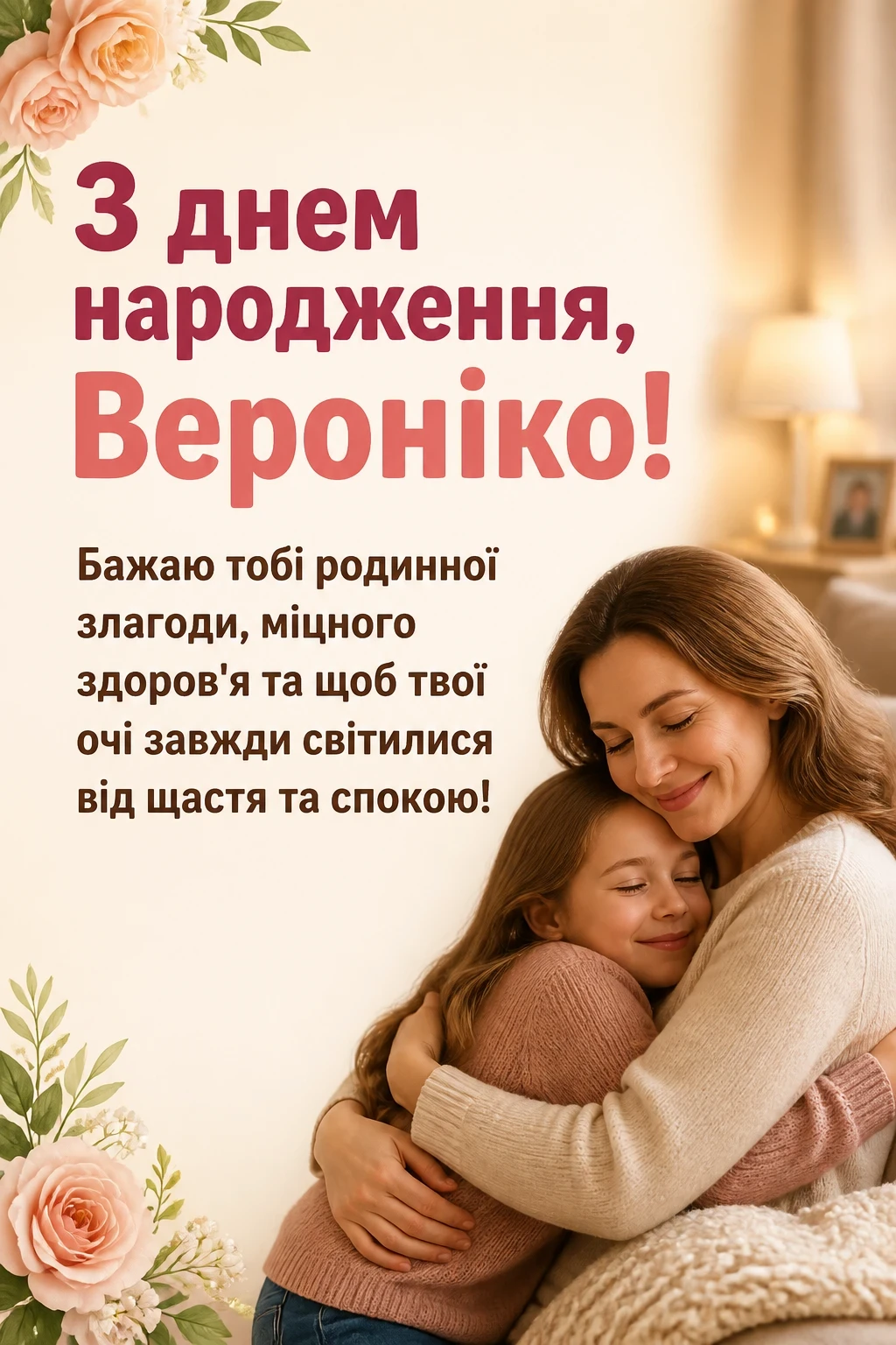 з днем народження вероніка картинки