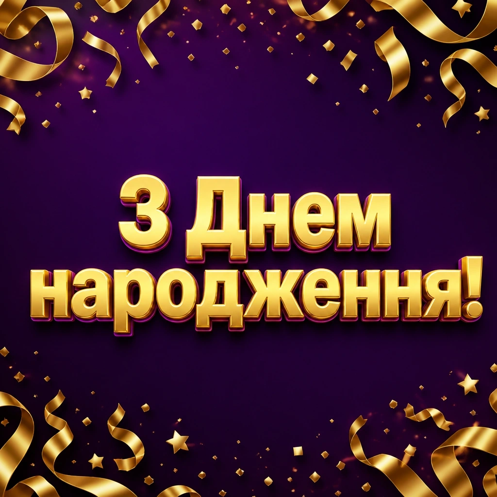з днем народження віолетта