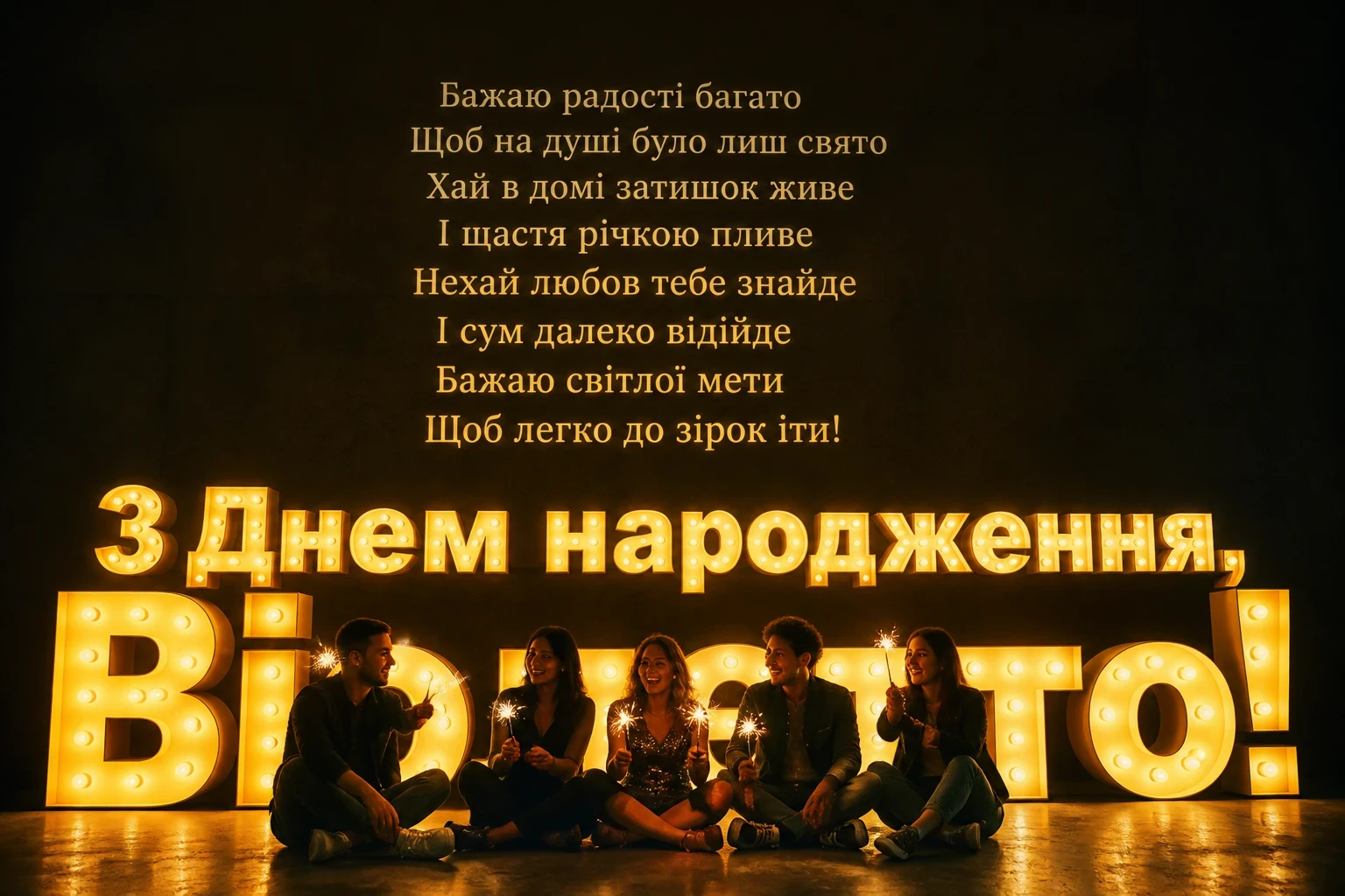 з днем народження віолетта
