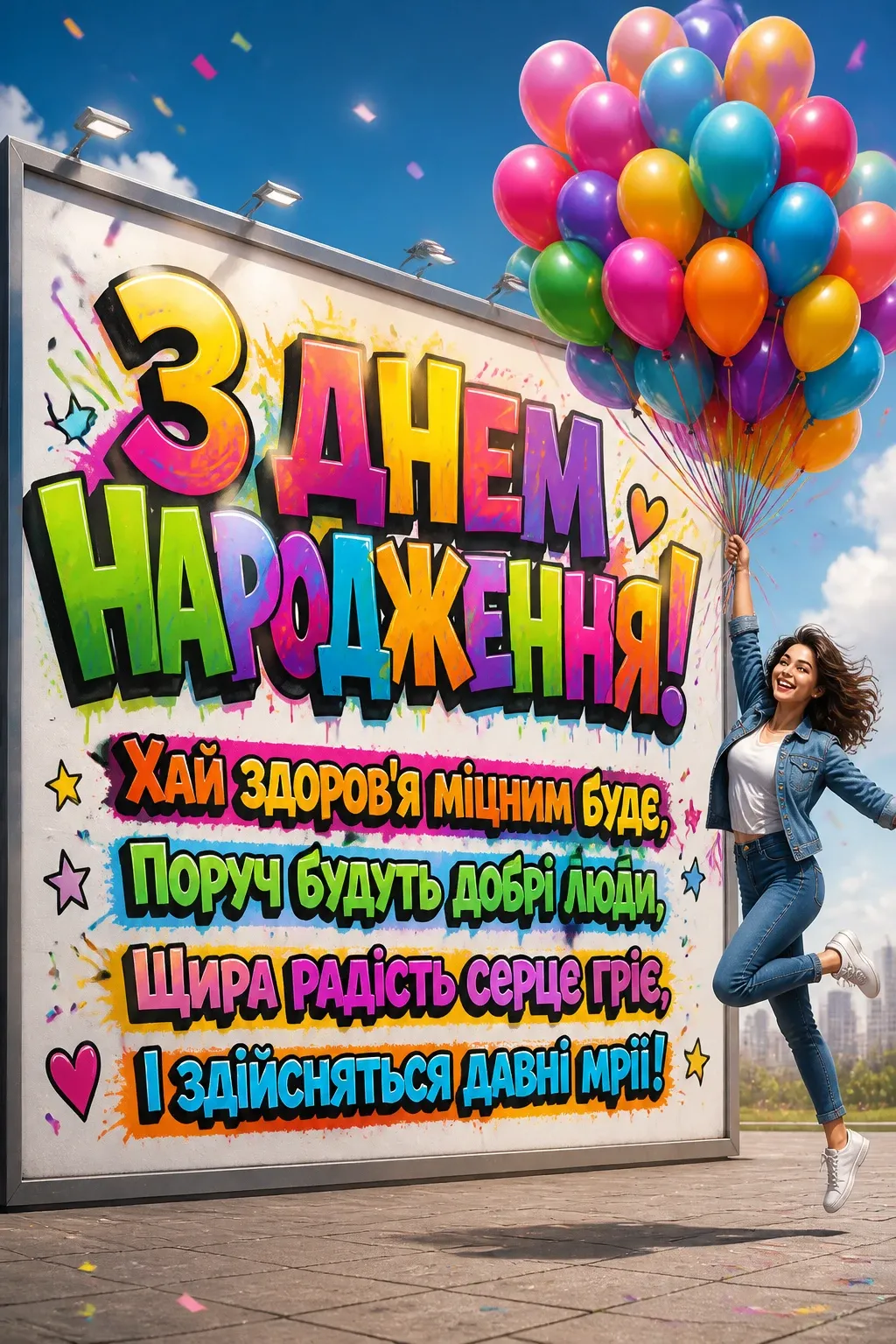 нові привітання з днем народження подрузі