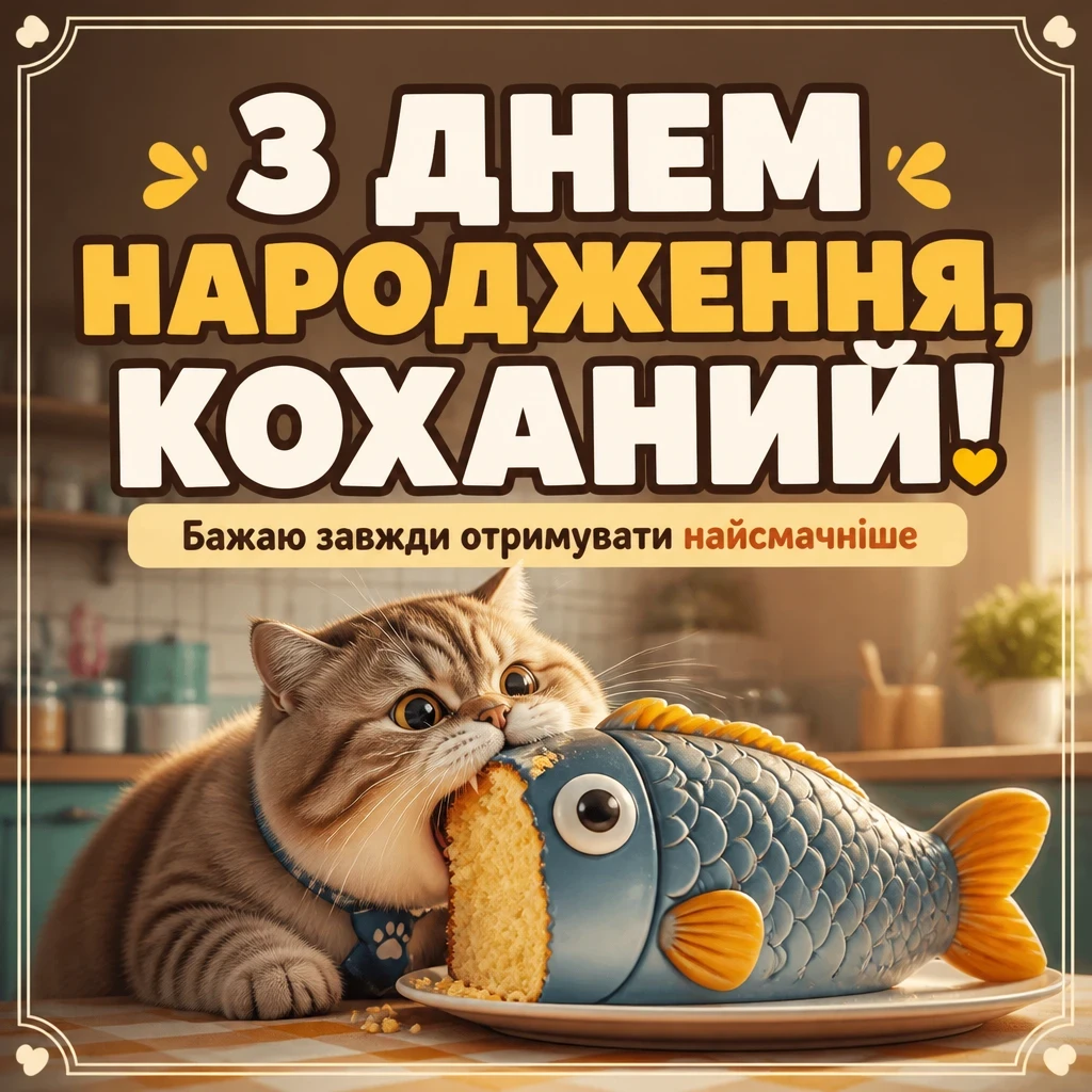 привітання з днем народження коханого своїми словами до сліз