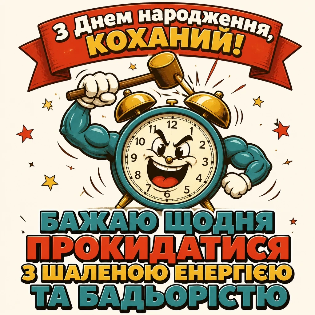 привітання з днем народження коханого своїми словами до сліз