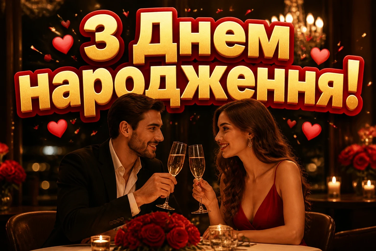 привітання з днем народження коханого своїми словами до сліз