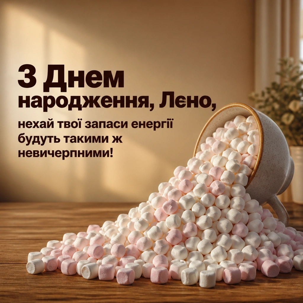 лєна з днем народження