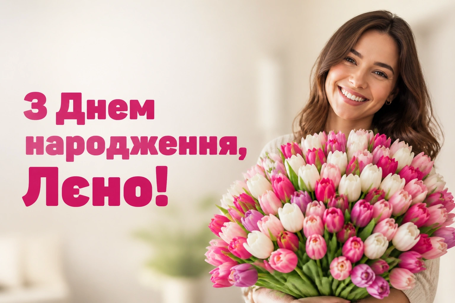 лєна з днем народження