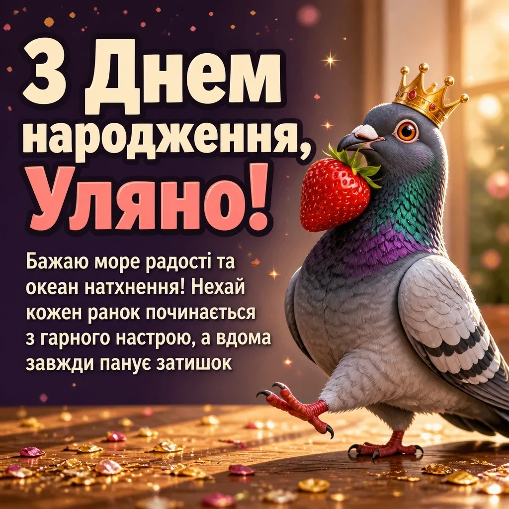 з днем народження уляна