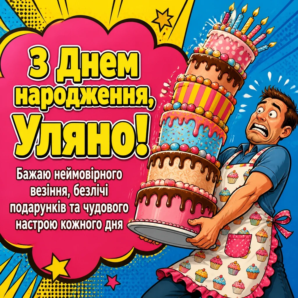 з днем народження уляна