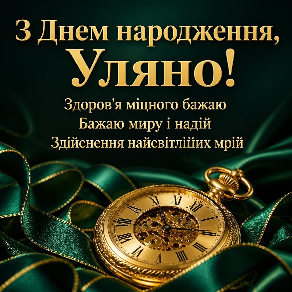 з днем народження уляна