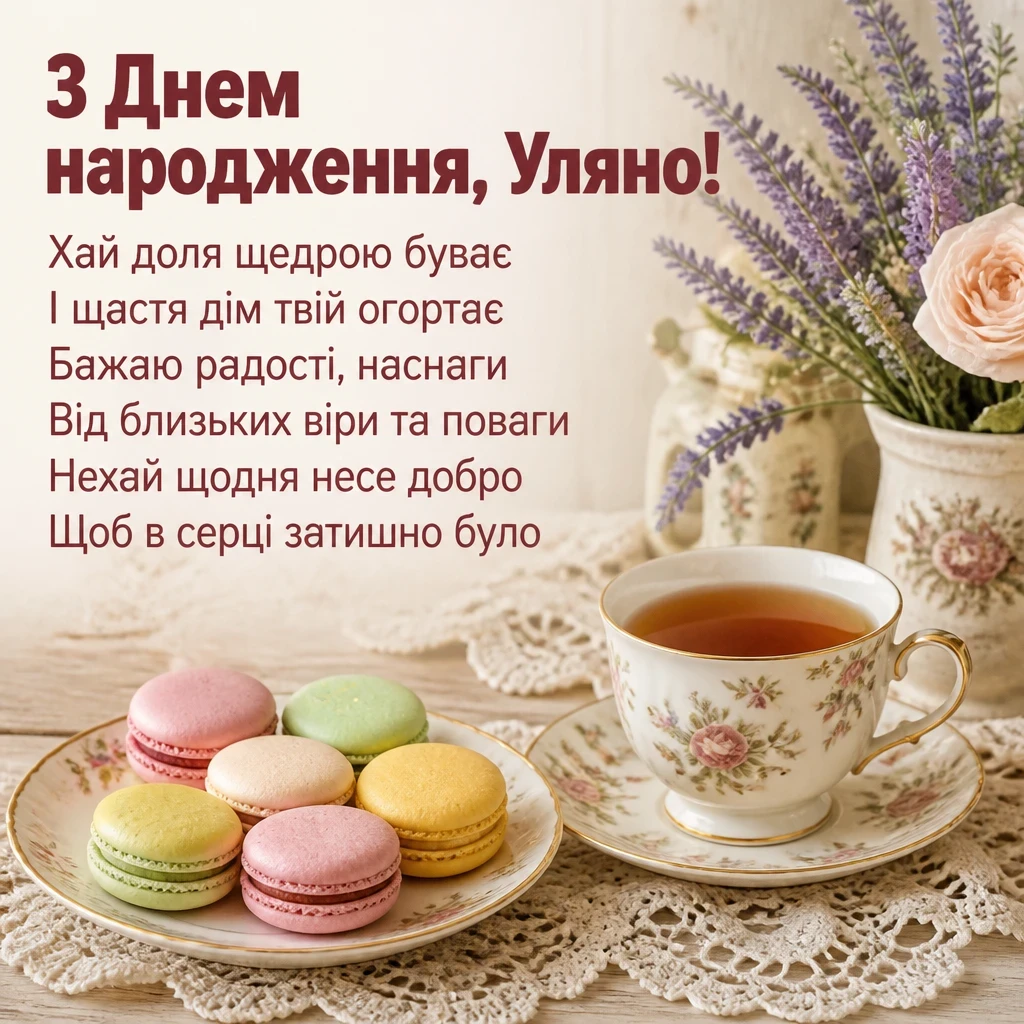 з днем народження уляна