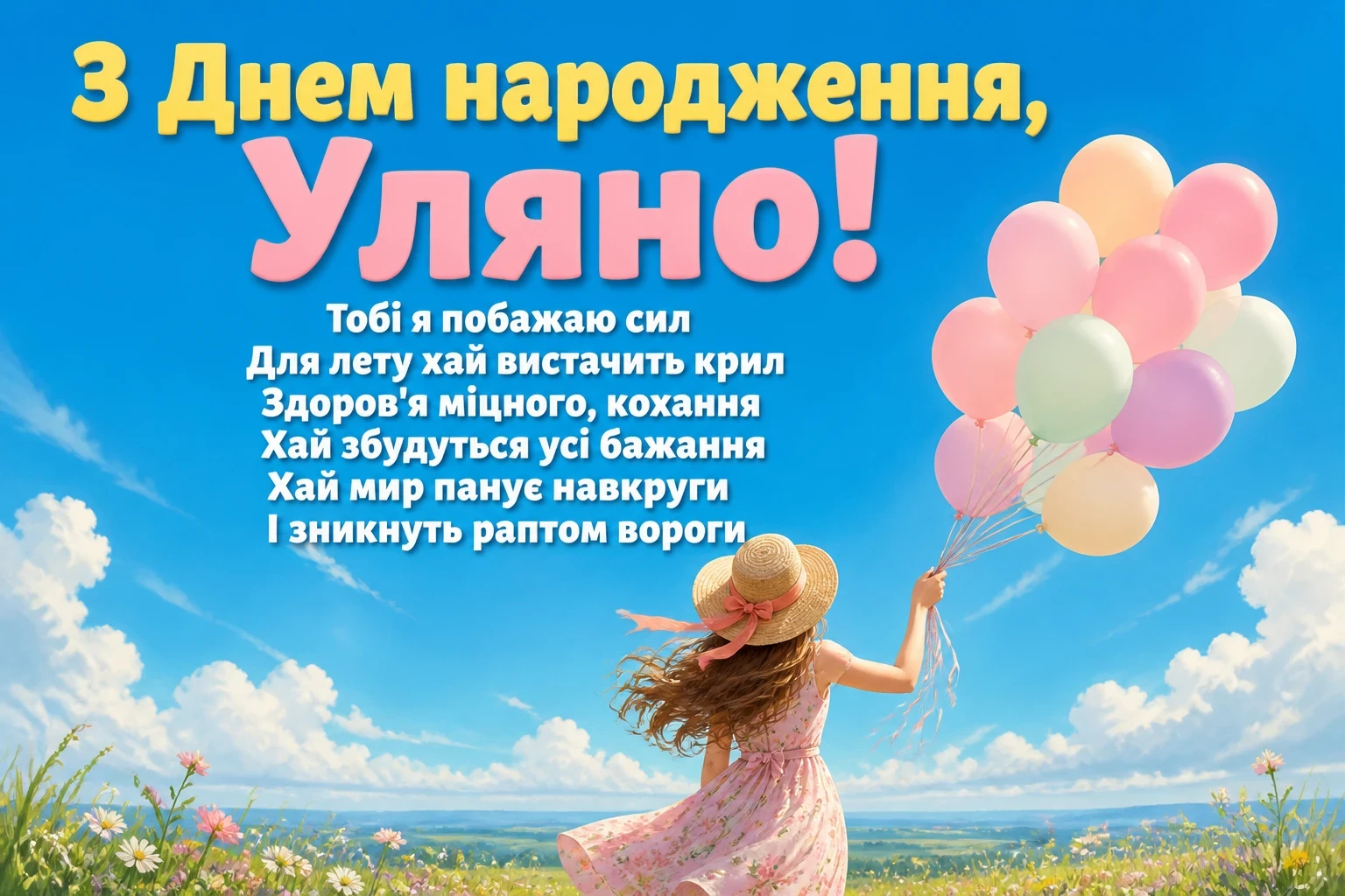 з днем народження уляна