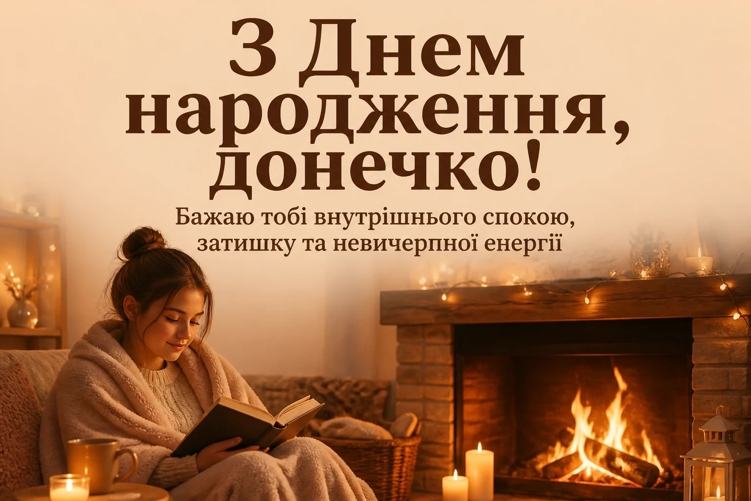 привітання з днем народження своїми словами для донечки
