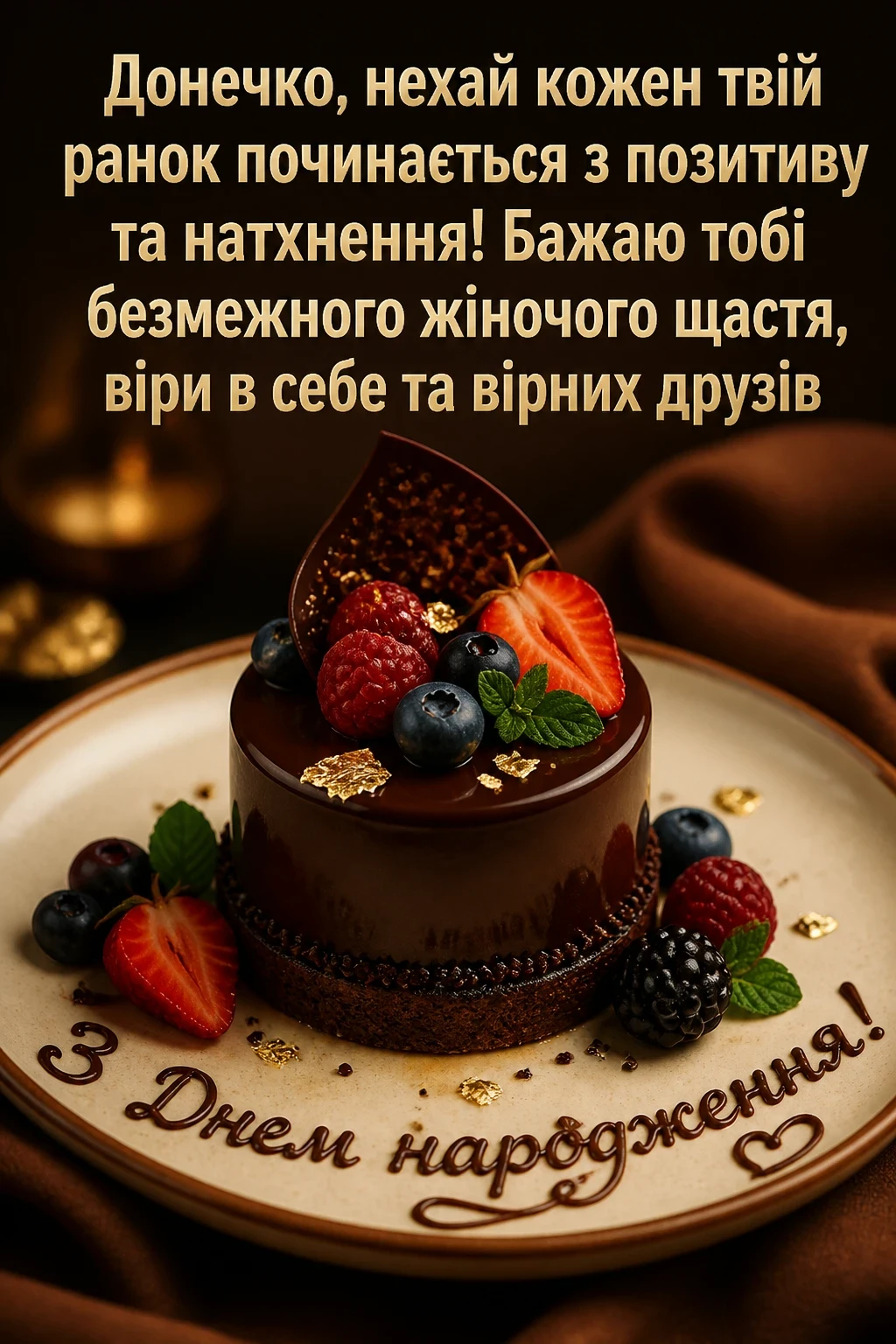 привітання з днем народження своїми словами для донечки