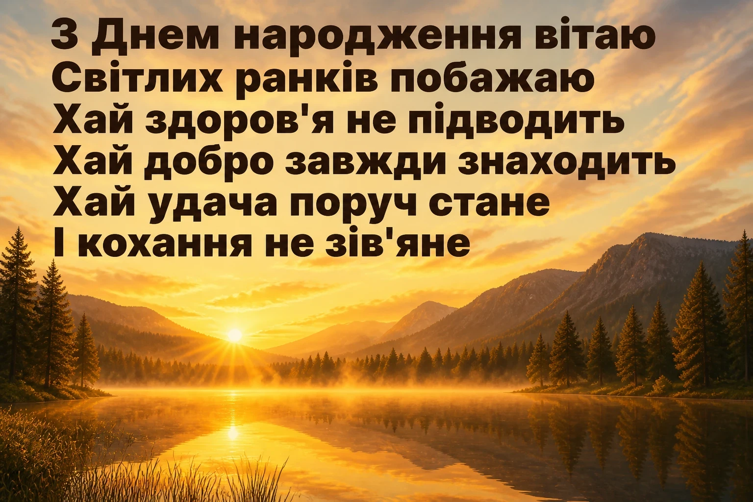 гарне привітання з днем народження в прозі