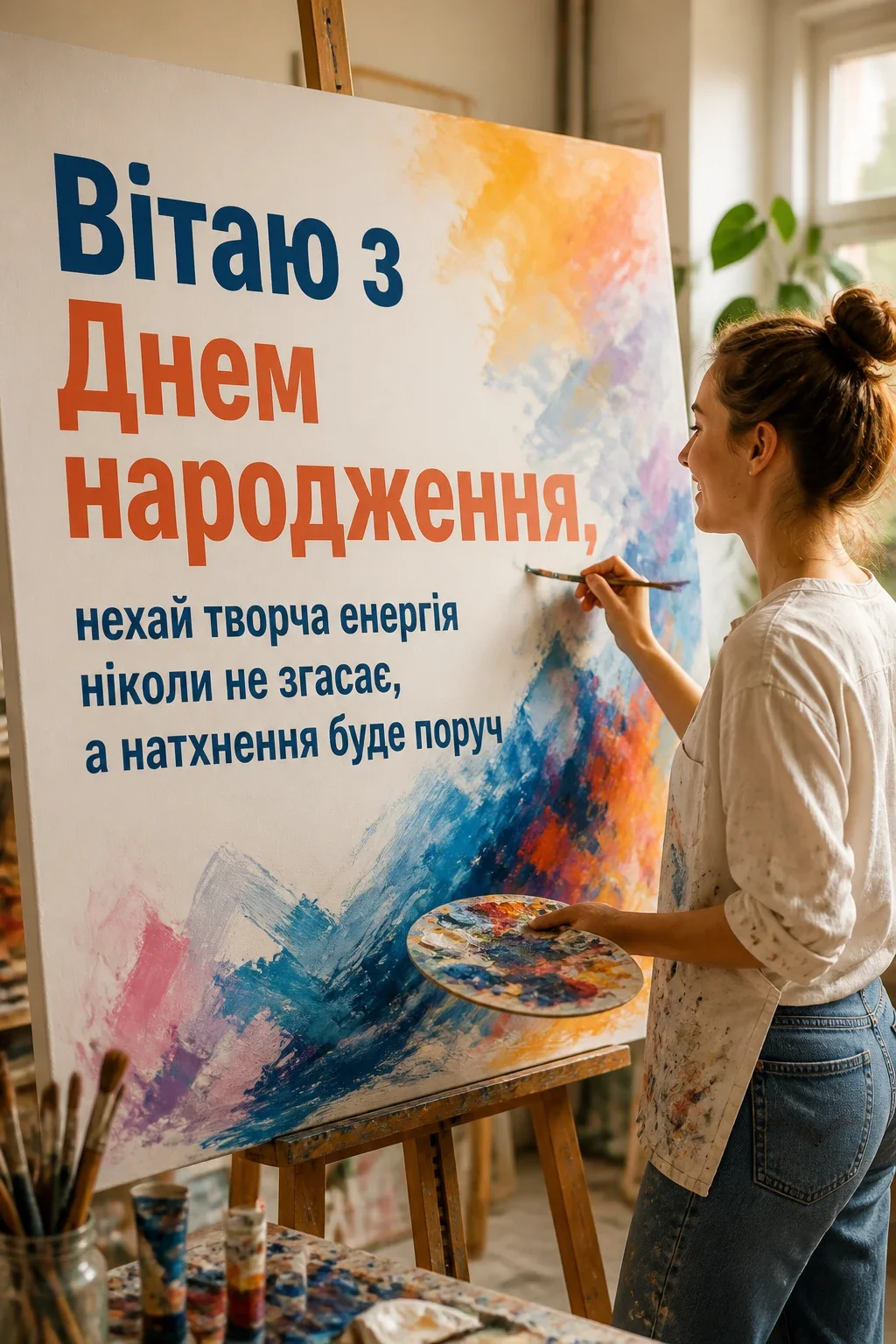 гарне привітання з днем народження в прозі