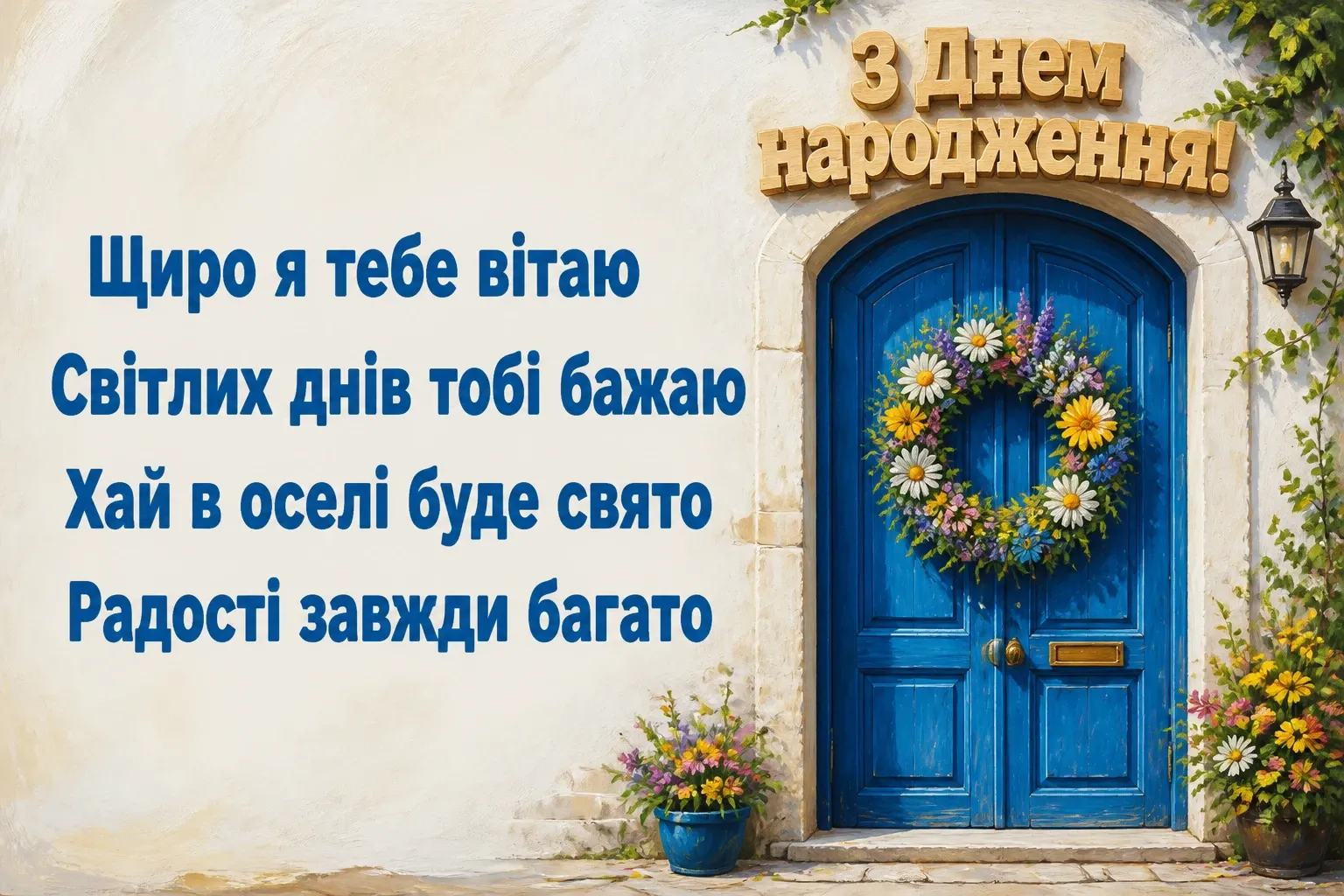 привітання для сусіда з днем народження