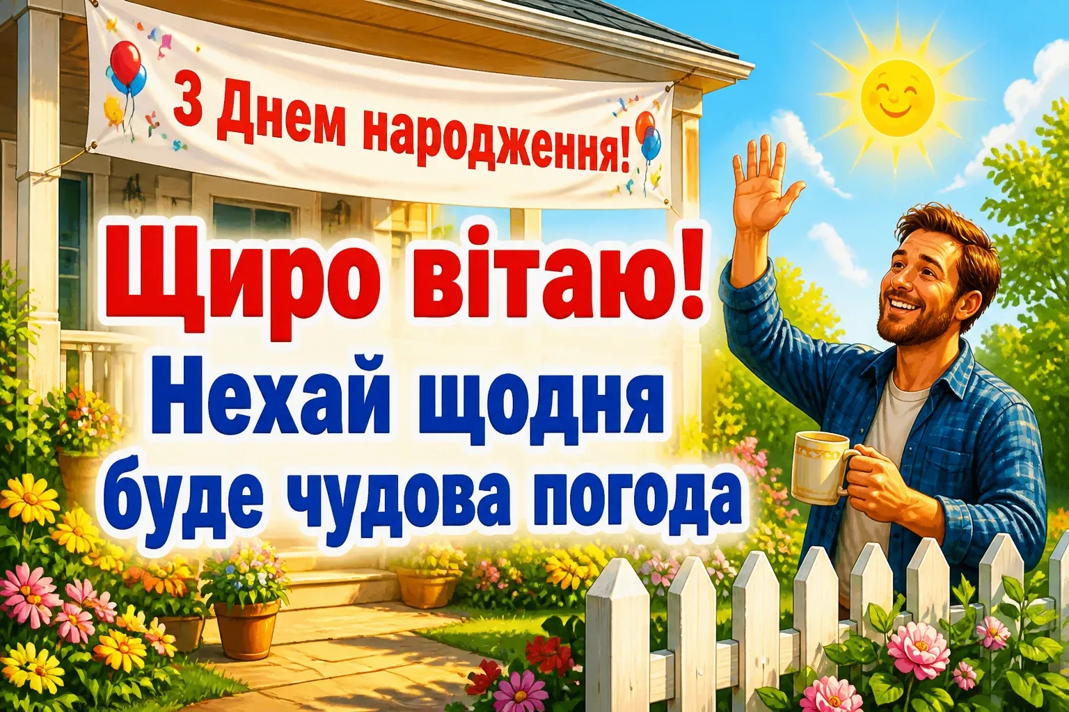 привітання для сусіда з днем народження