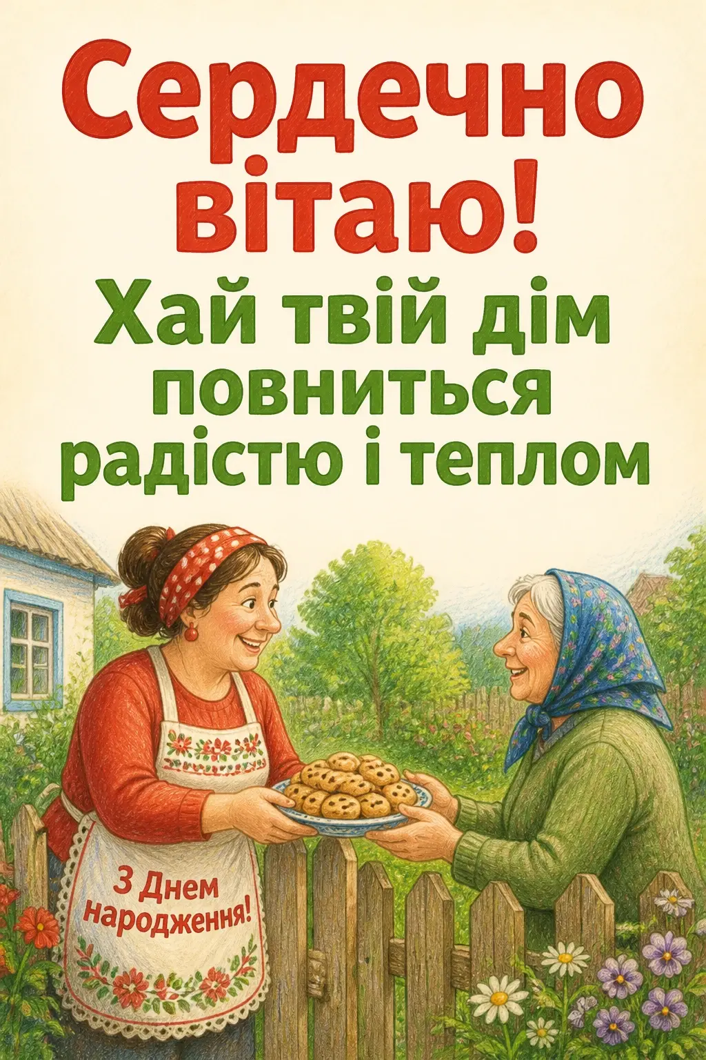 привітання для сусіда з днем народження