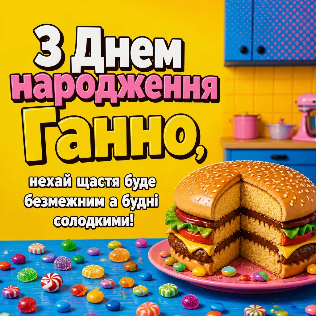 з днем народження ганна