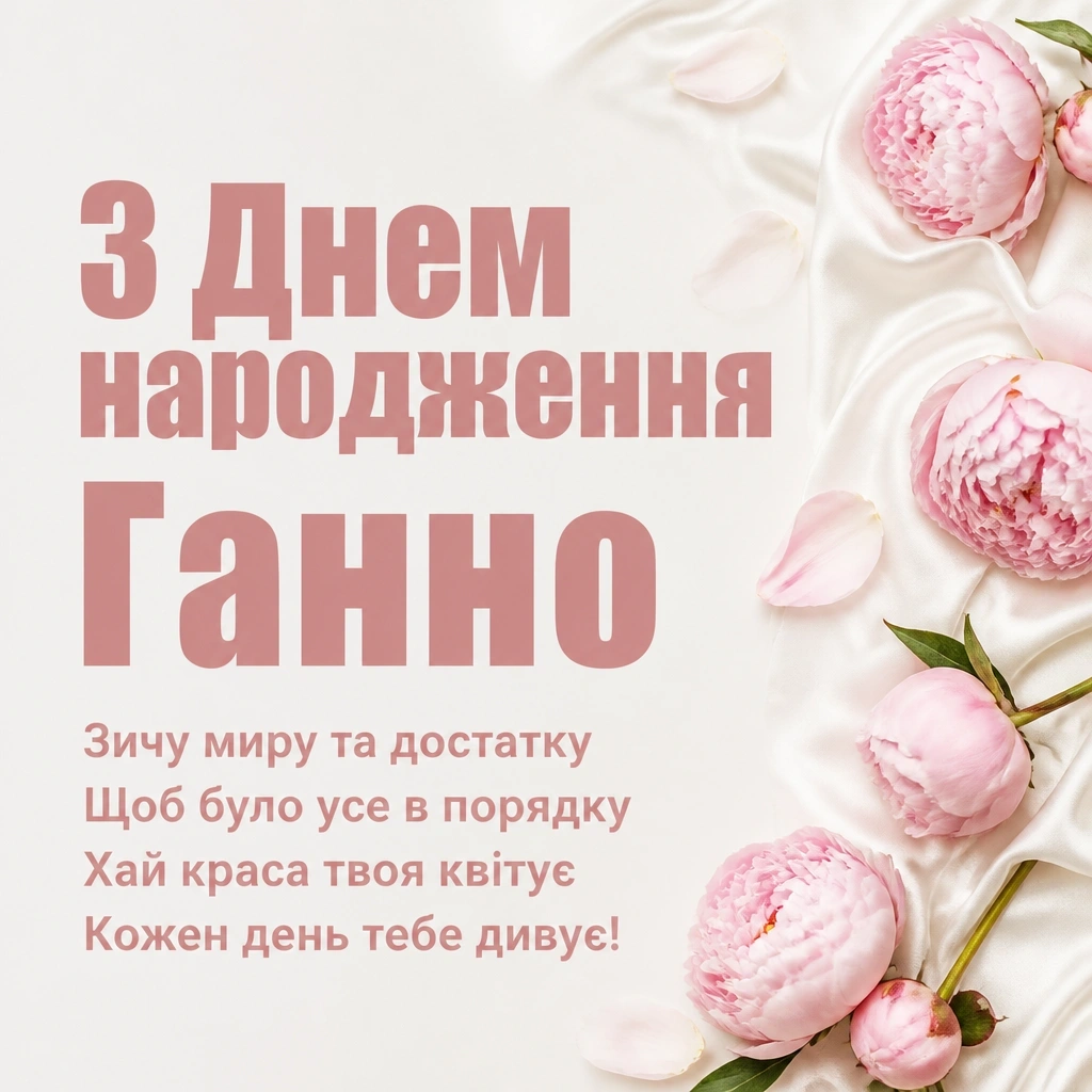 з днем народження ганна