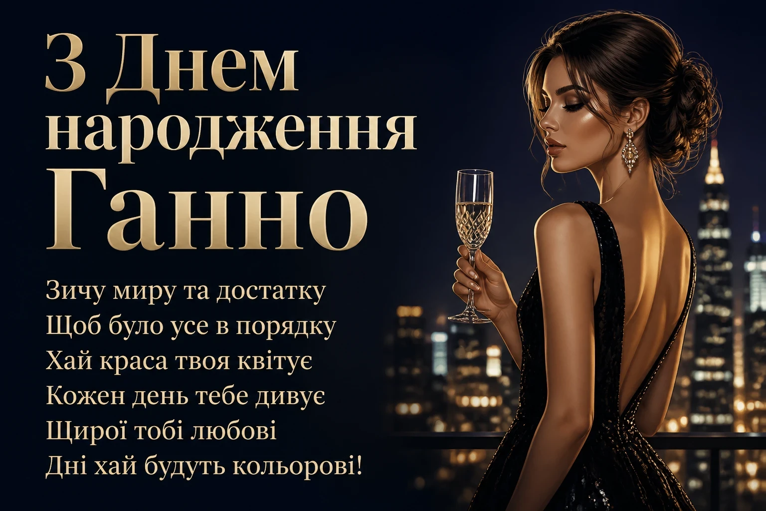 з днем народження ганна