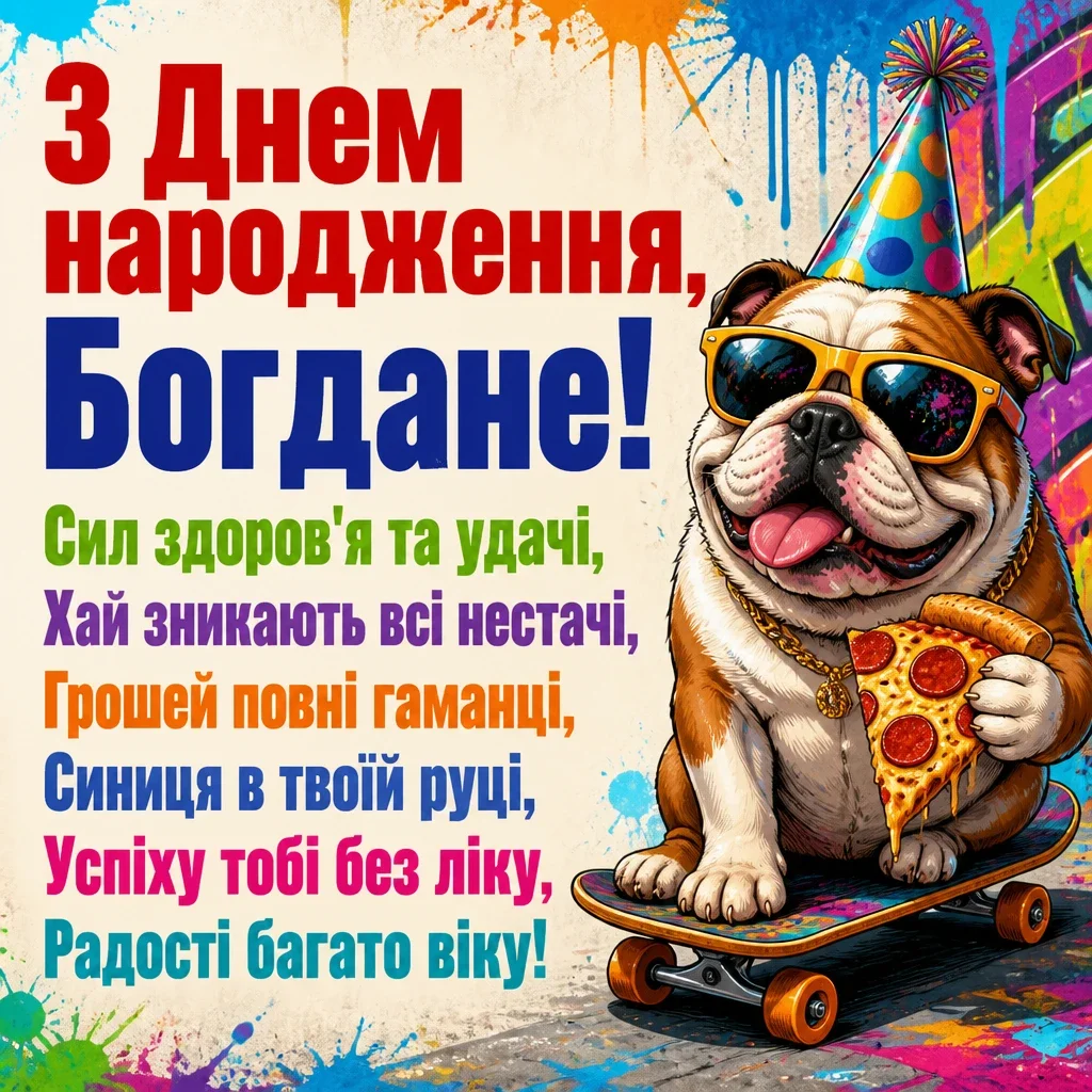 з днем народження богдана картинки з днем народження богдана картинки