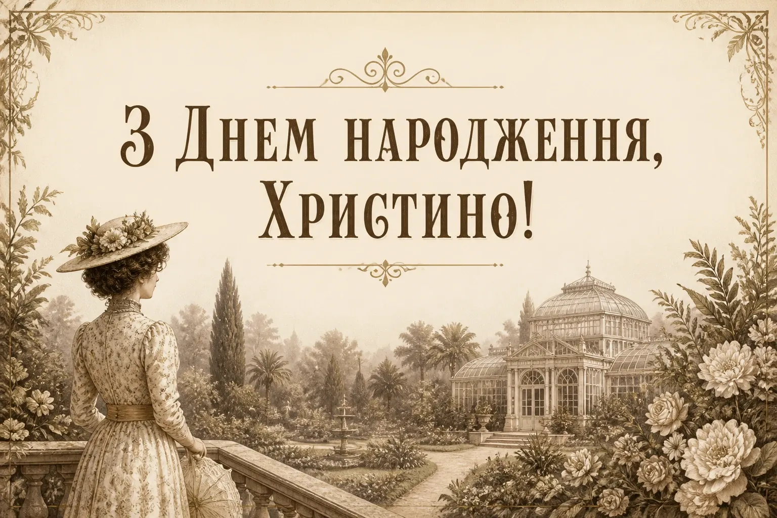 з днем народження христина картинки