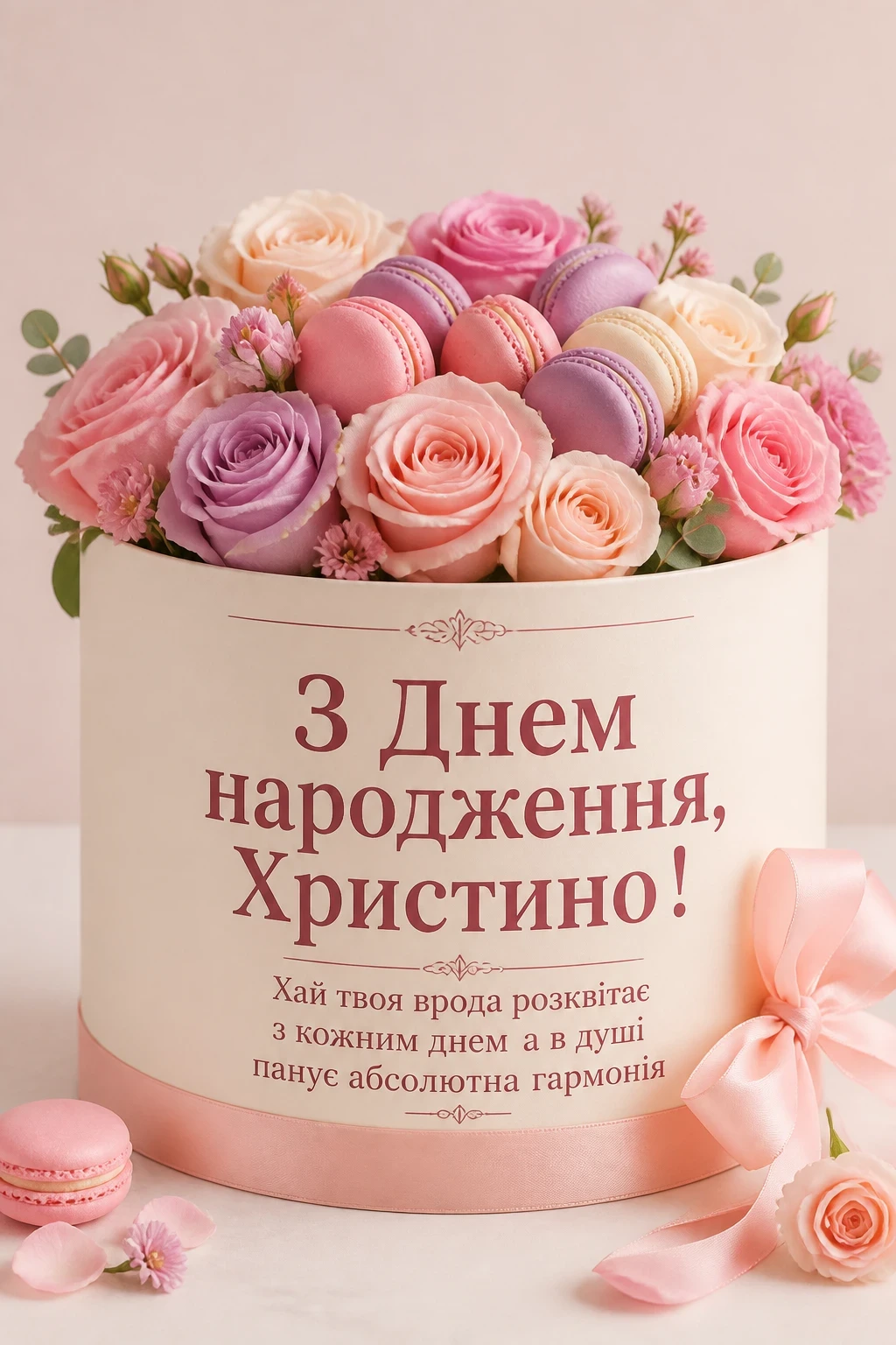 з днем народження христина картинки