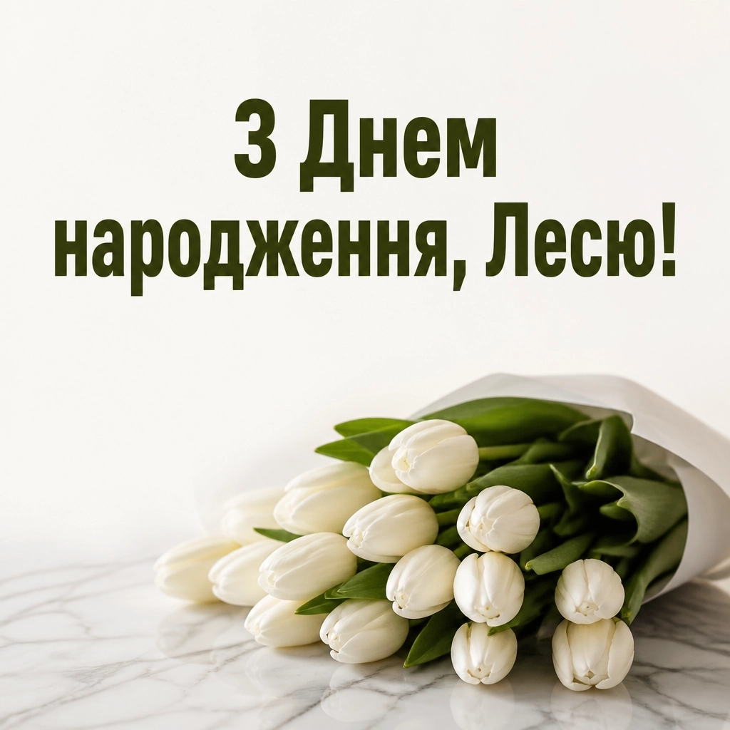 з днем народження леся картинки