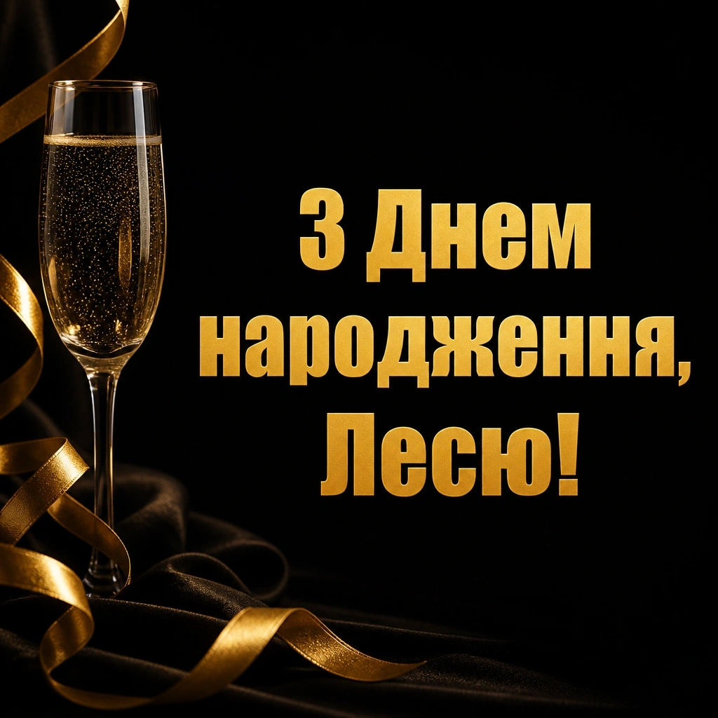 з днем народження леся картинки