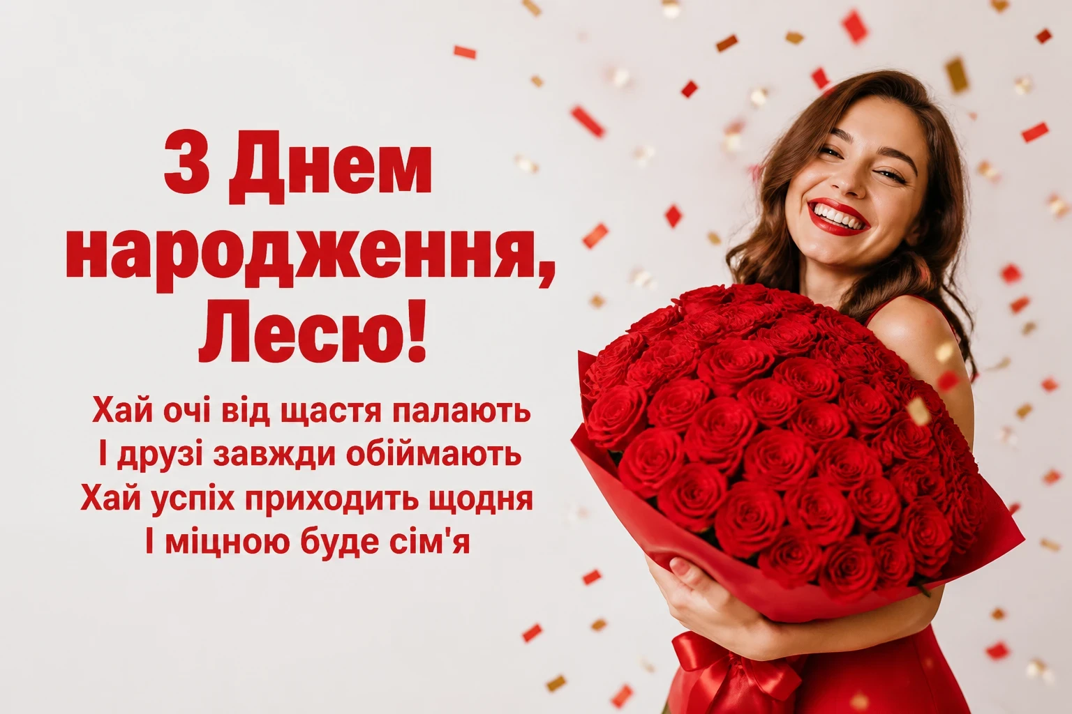 з днем народження леся картинки